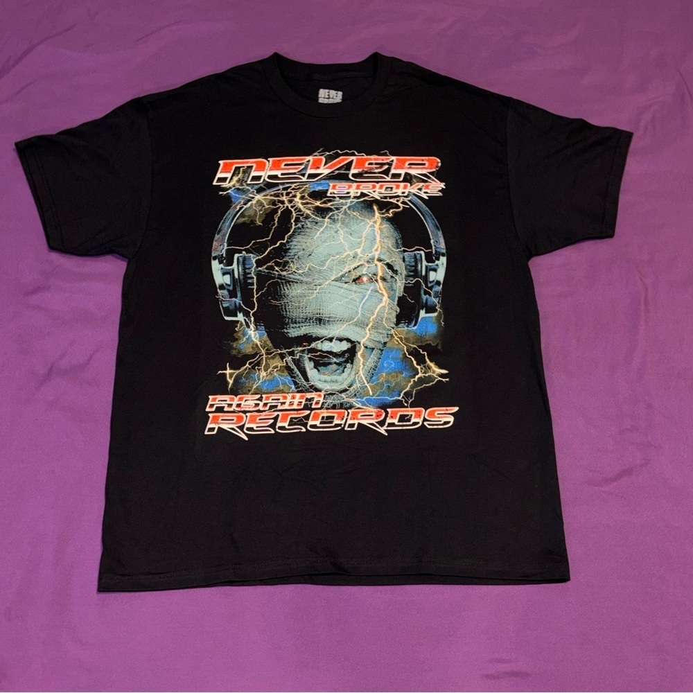 Never Broke Again NBA Young Boy Records Streetwear T Shirt Mens‎ Size XL